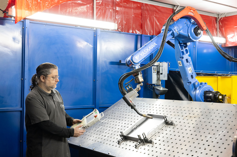 ontwerp en productie van metalen producten in eigen huis